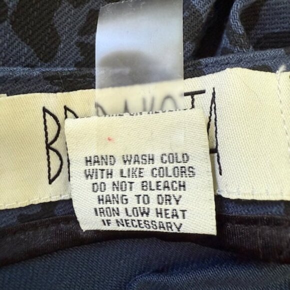 BB Dakota Women's Dress Blue Black Animal Print Bodycon Back Zipper Size 8 NWOT - Picture 12 of 12